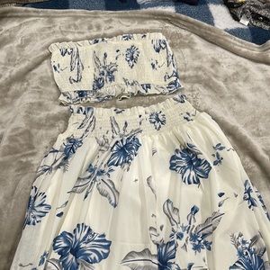 Zaful patterned matching set